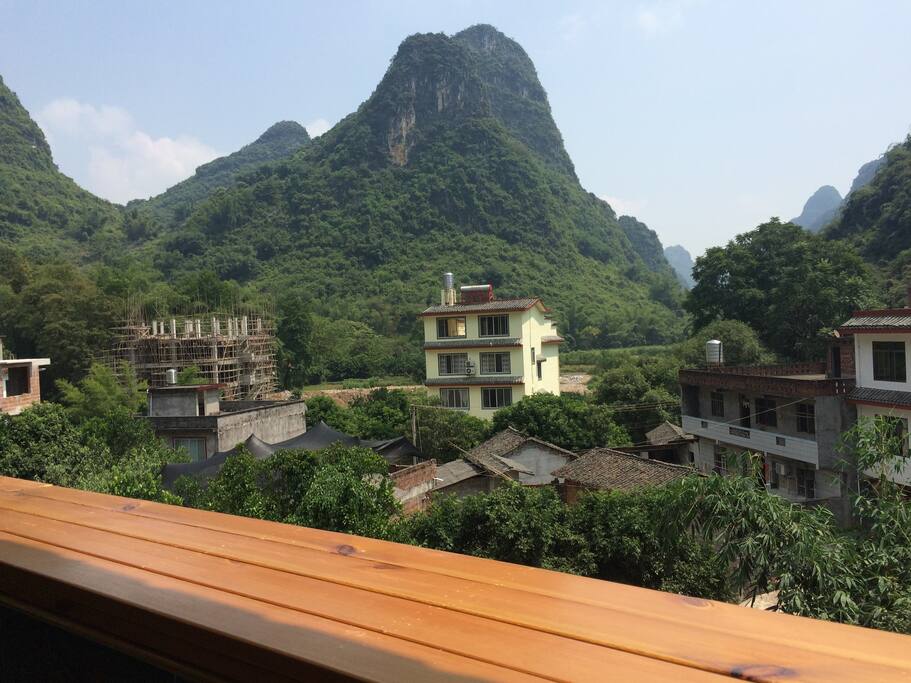 酒店大露台景观