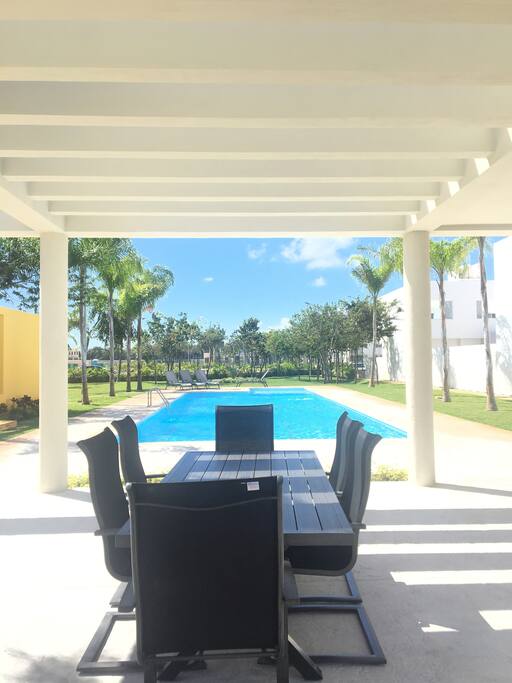 Área de piscina