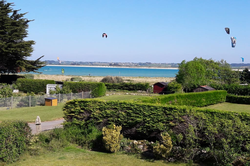 A 200 m de la maison par grande marée