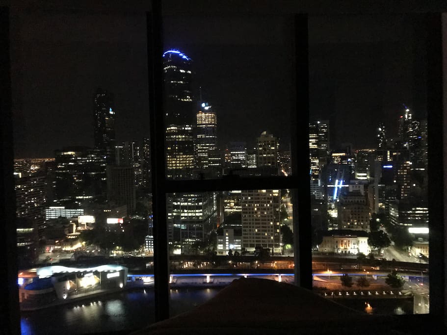 Bedroom View - Night