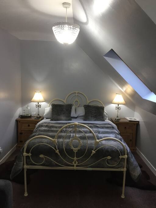 Luxury double bedroom with ensuite bathroom