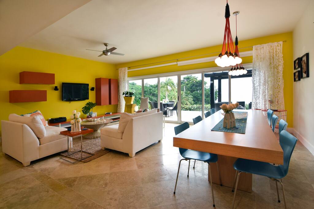 House view from stairs