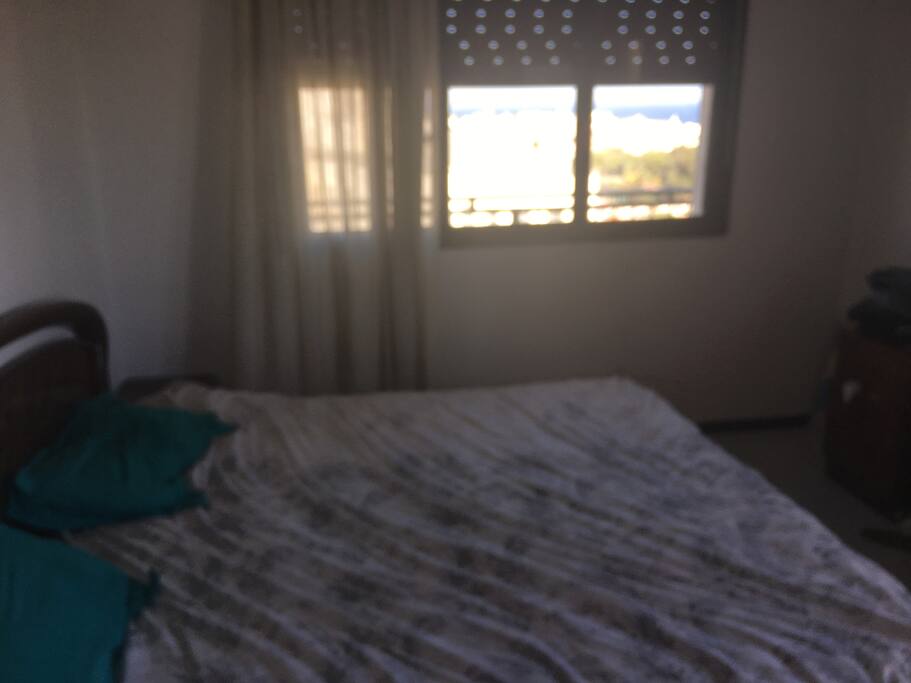 Master bedroom with bath attached