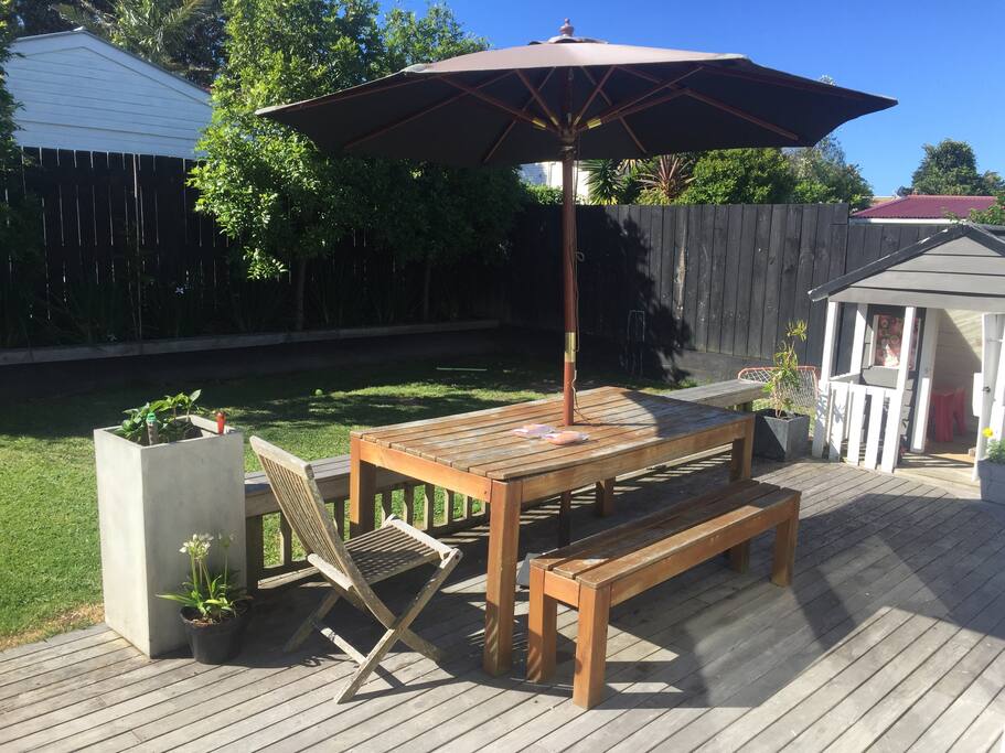 Back garden