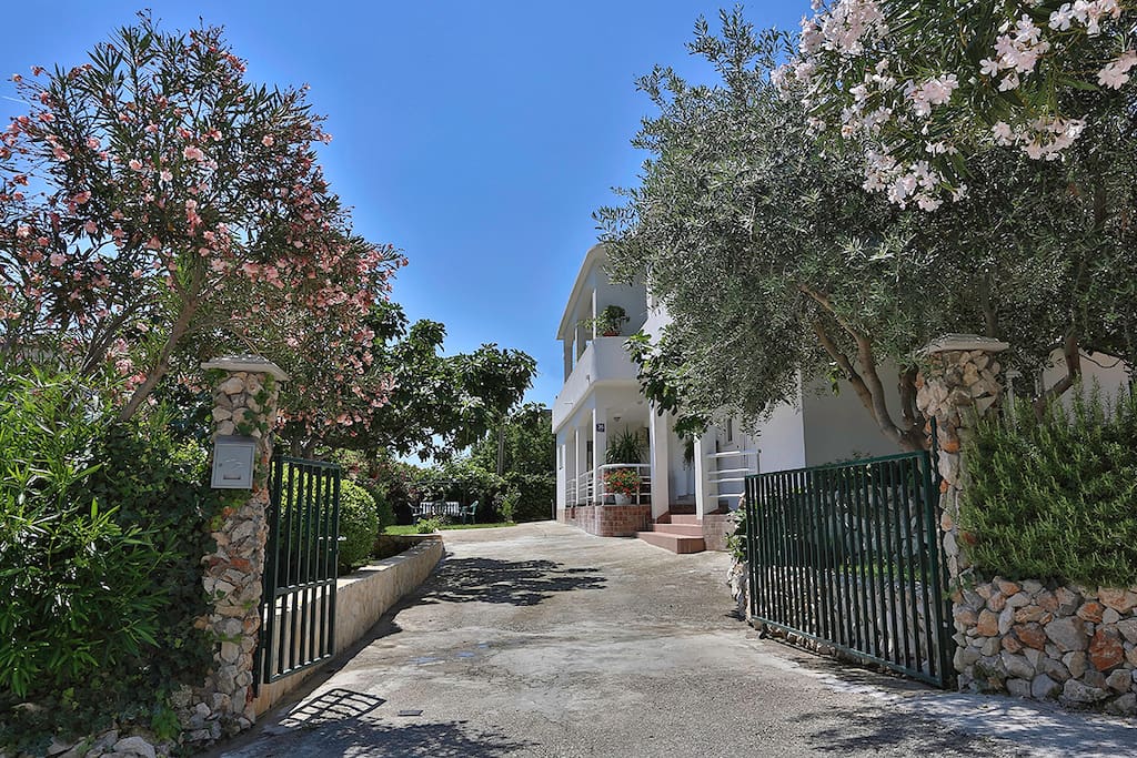 Entrance to our property