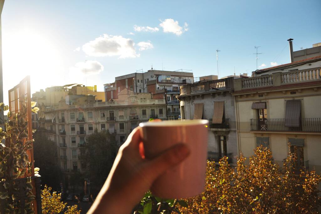 View from balcony