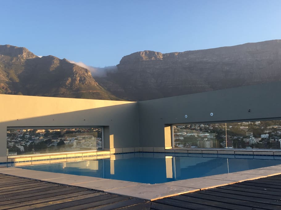 Rooftop swimming pool