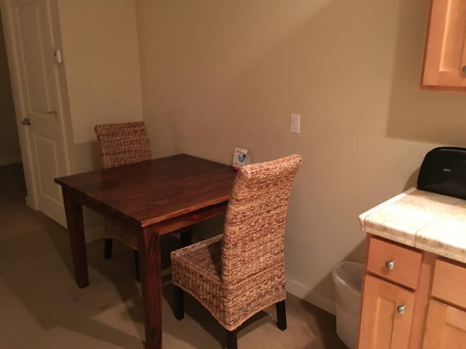 Dining area