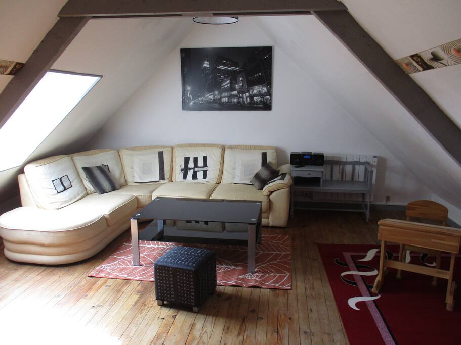 Séjour. Espace détente.... A l'étage