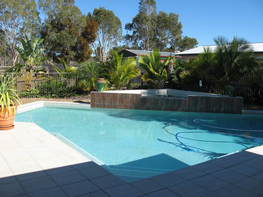 Resort style pool