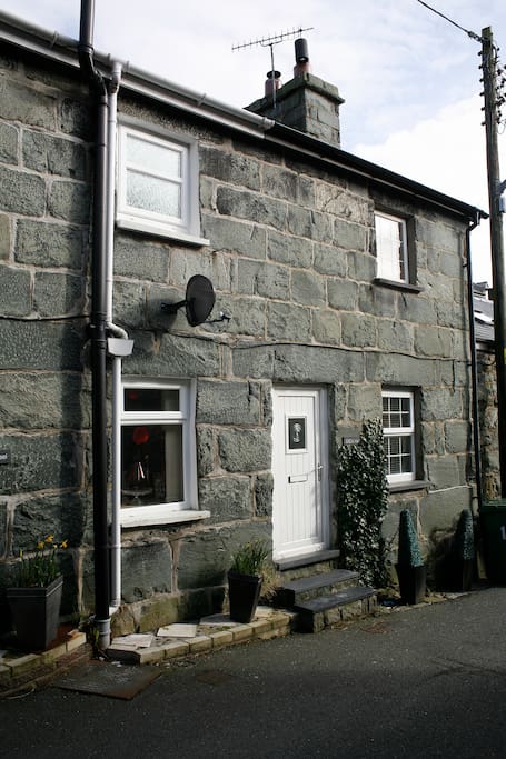 The outside of the property in the beautiful Village