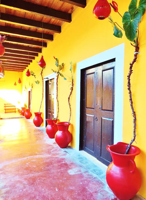 Hospedarse en una tipica casa colonial...