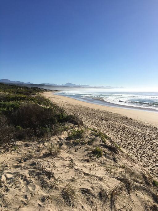 Five minute walk to this beach