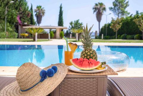 Mediterranean Waterfront Villa Ground Floor