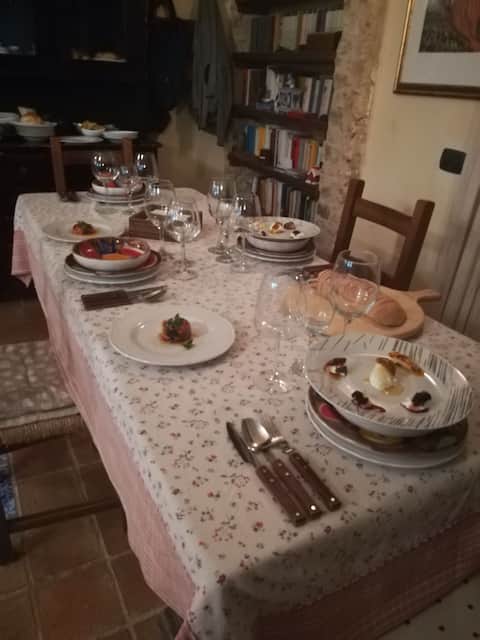 House in countryside (30 km from the sea)