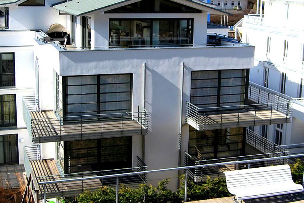 Hausansicht der Villa Paula