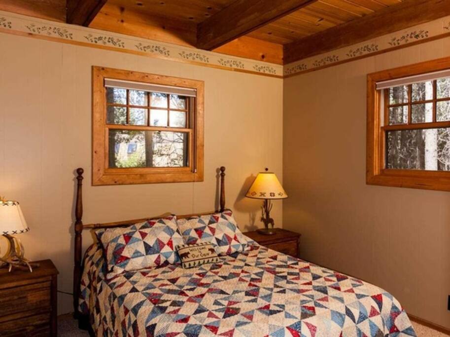Downstairs Bedroom with Queen Bed