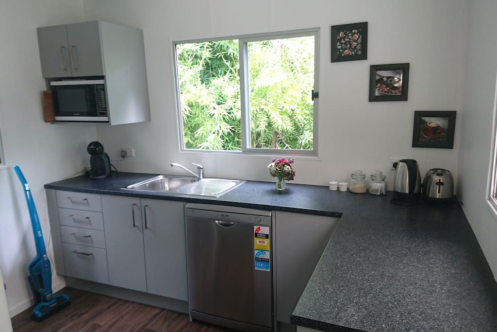fully equipped kitchen