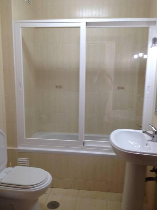 Shared bathroom