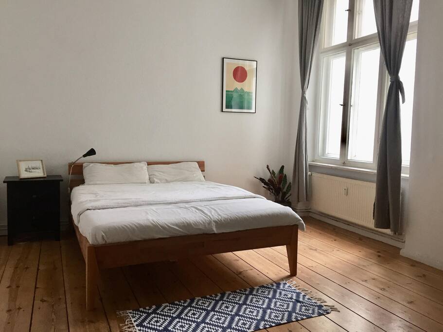 Spacious bedroom