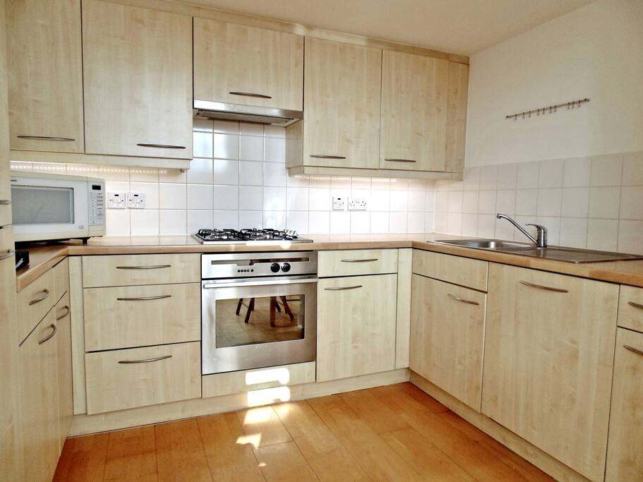 Fully equipped kitchen