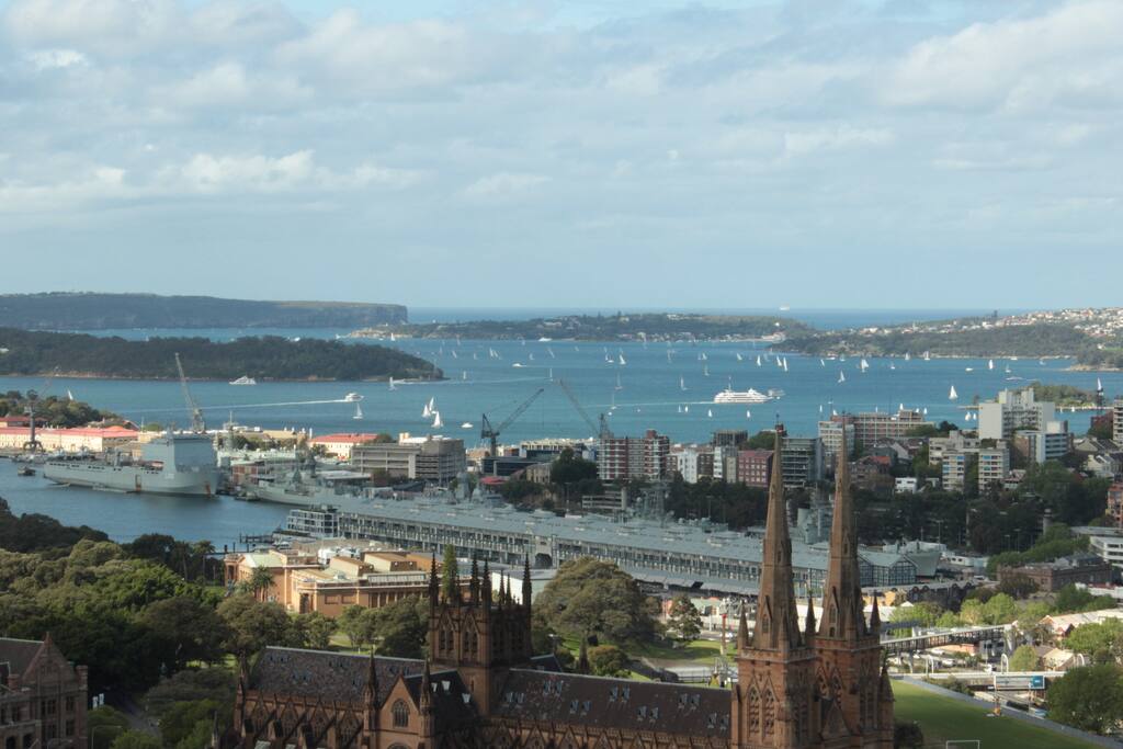 View from living room