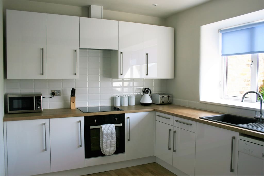 Newly fitted kitchen