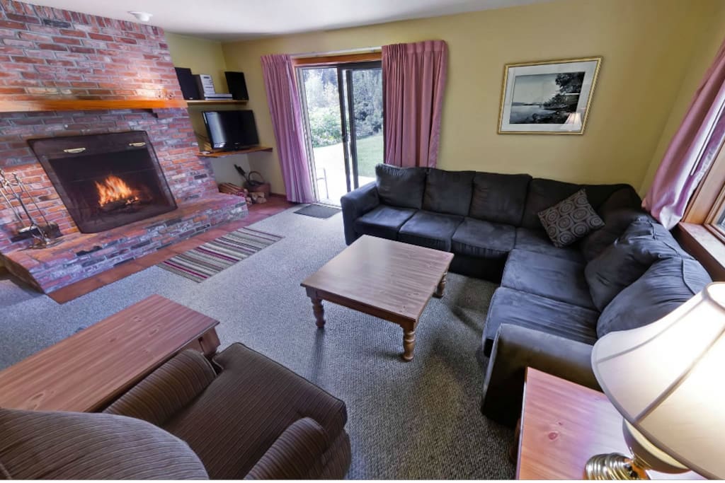 Living Room + Fireplace