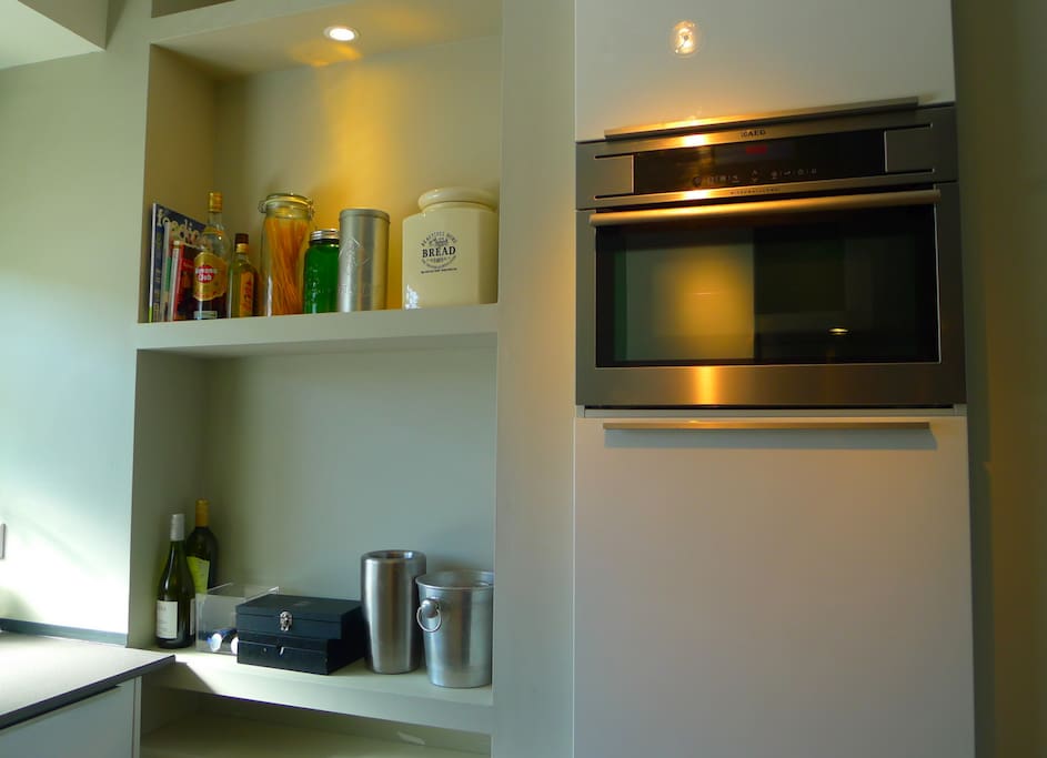 Second oven and microwave