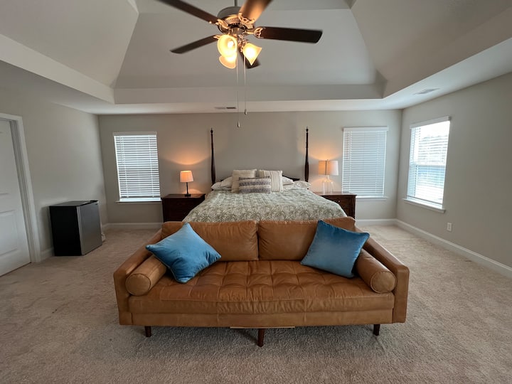 Camera da letto principale, letto king-size 