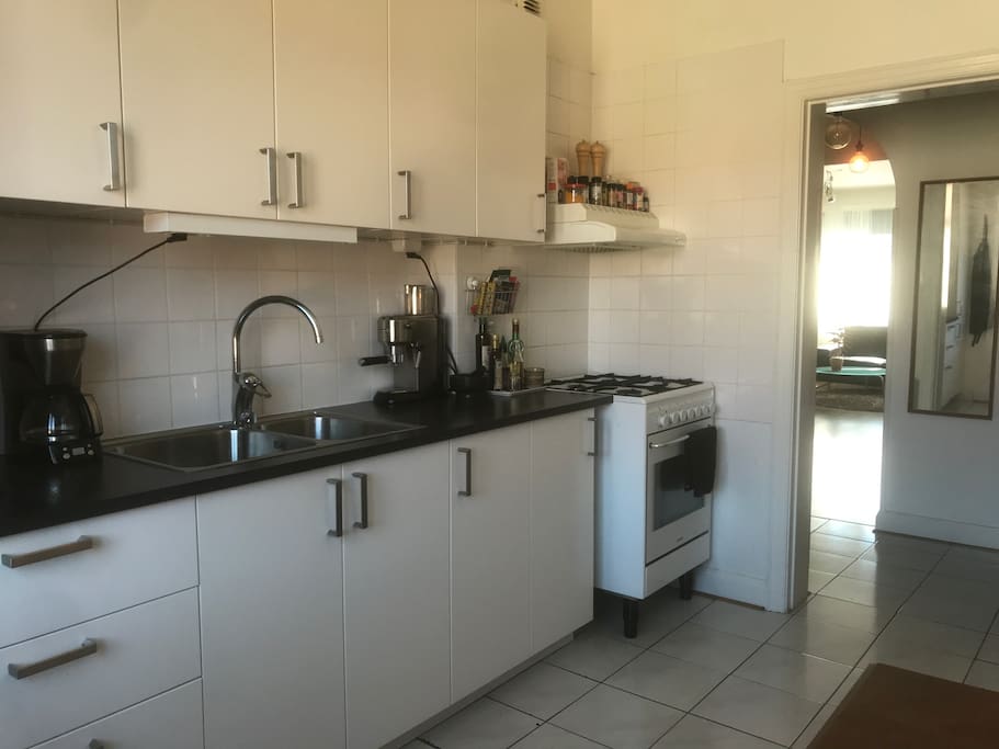 Fully equipped kitchen