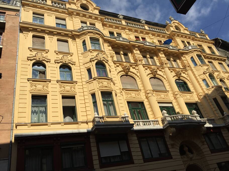 the building