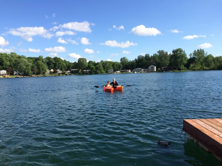 Round Lake Retreat, Caledonia MI Houses for Rent in Caledonia