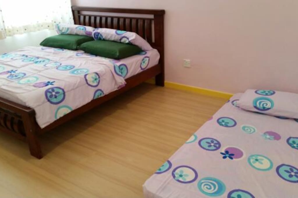 Ample space for a comfortable sleep.