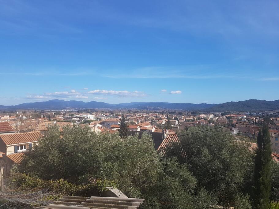 Vue de la chambre.