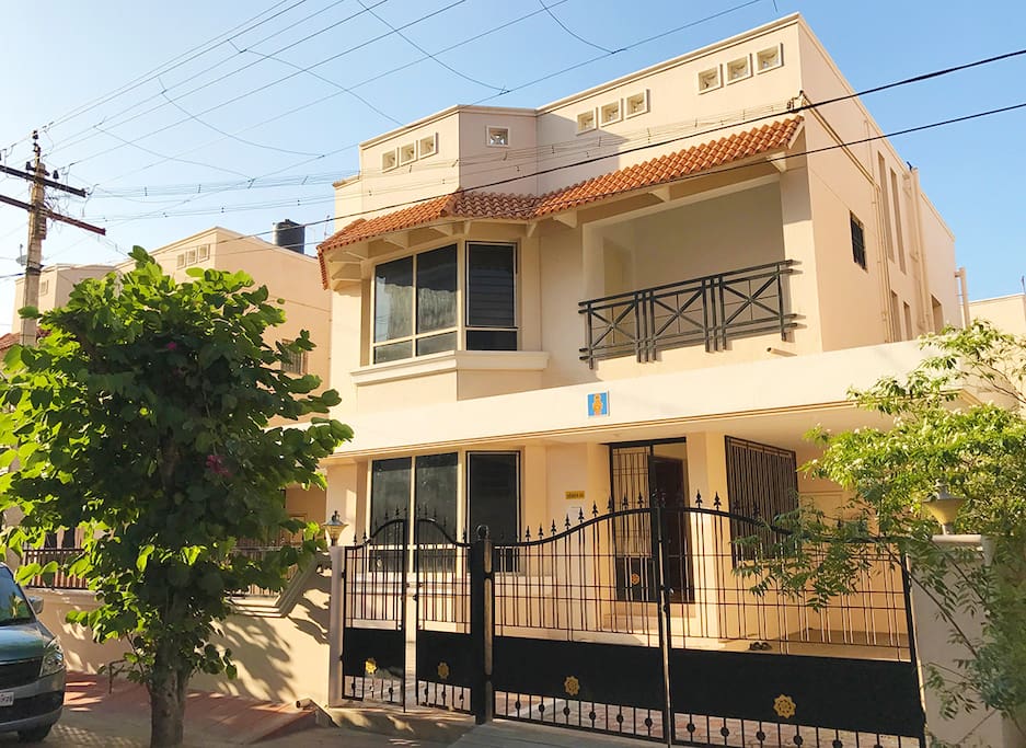 Front View of the Villa