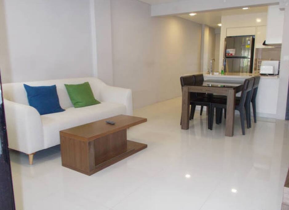 The 1 bedroom Apartment - Living Space