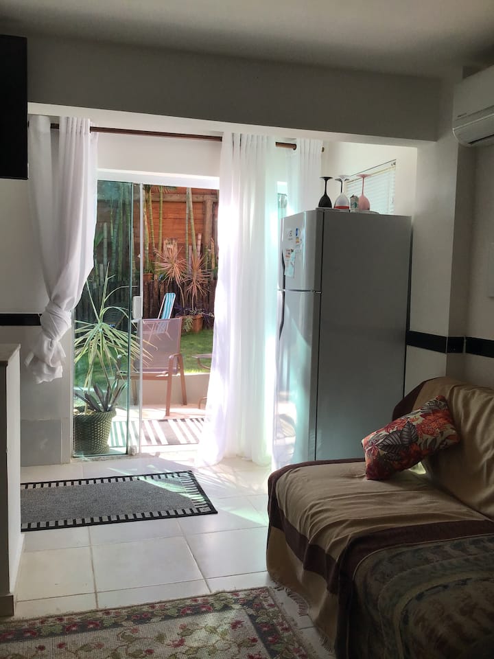 Studio with a/c 500 meters outside the center and beaches.