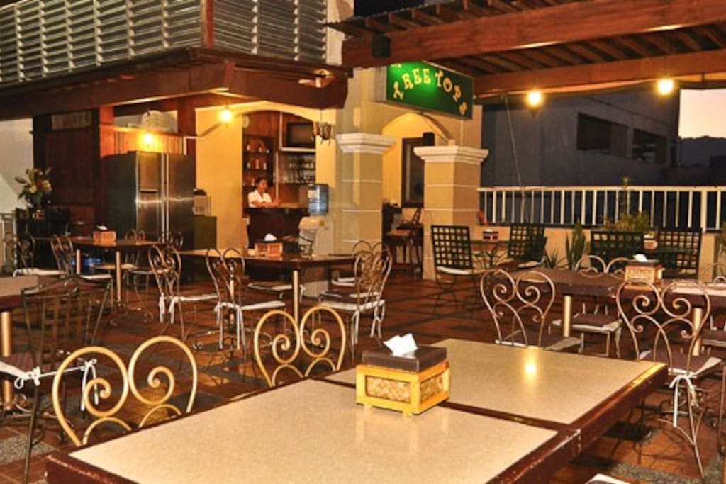 rooftop restaurant