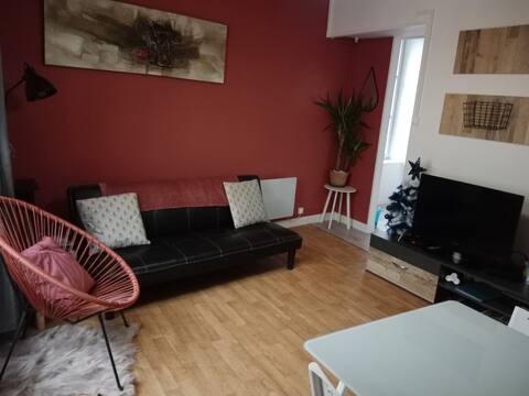 Pounette, T3 apartment, 150 m from the center/450 m from thermal baths