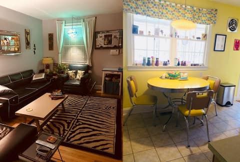 5 Bed/2 Bath MidCentury Home Near Stadium/Downtown