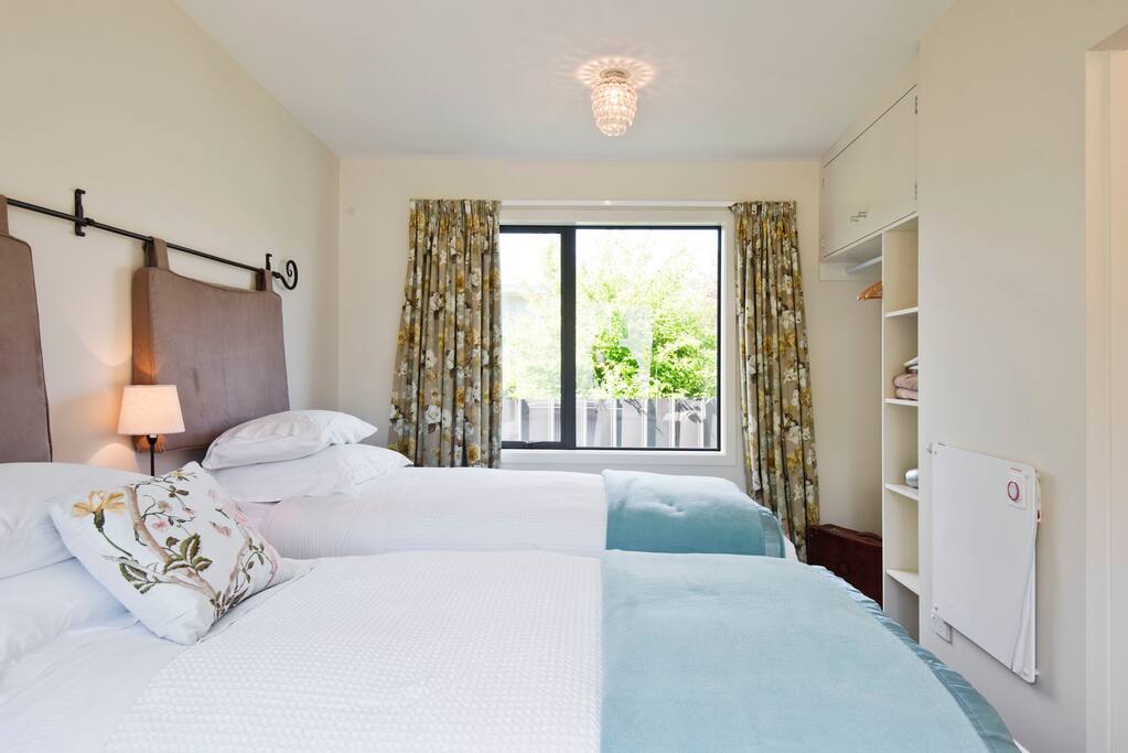 This room can be made as a superking or twins beds. Comes with a tiled shower ensuite.