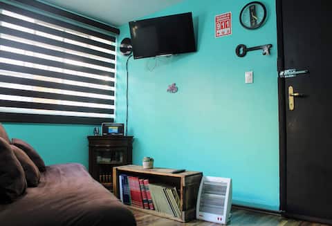 Popular Airbnb listing: Comfortable private apartment in Col. Nápoles in Benito Juárez