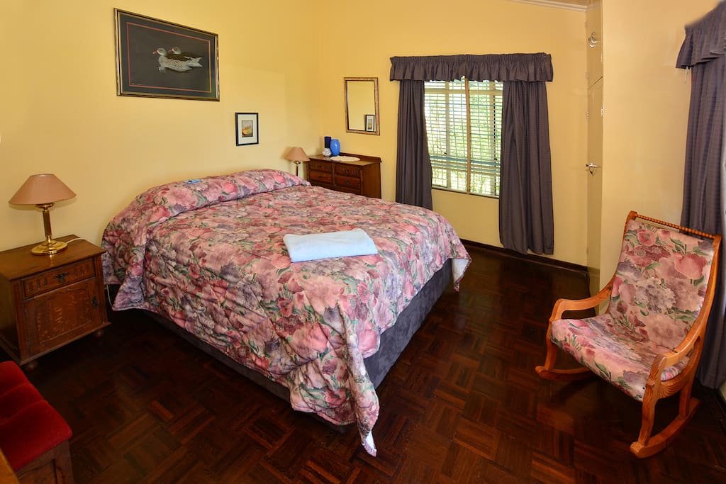 Double bedded room in the main cottage