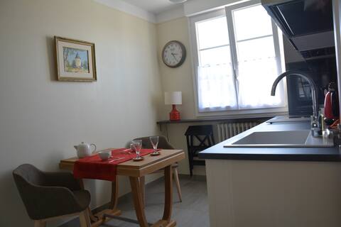Airbnb performant: Cozy T1, near city center, and champagne cellars. à Reims