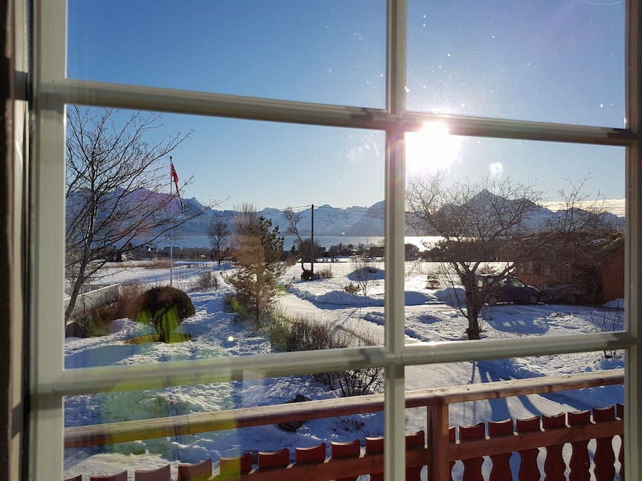 Utsikt fra stue/the view fra livingroom