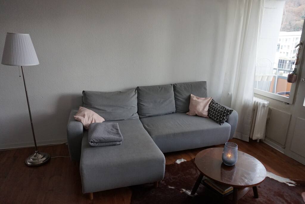 Couch im Wohnzimmer