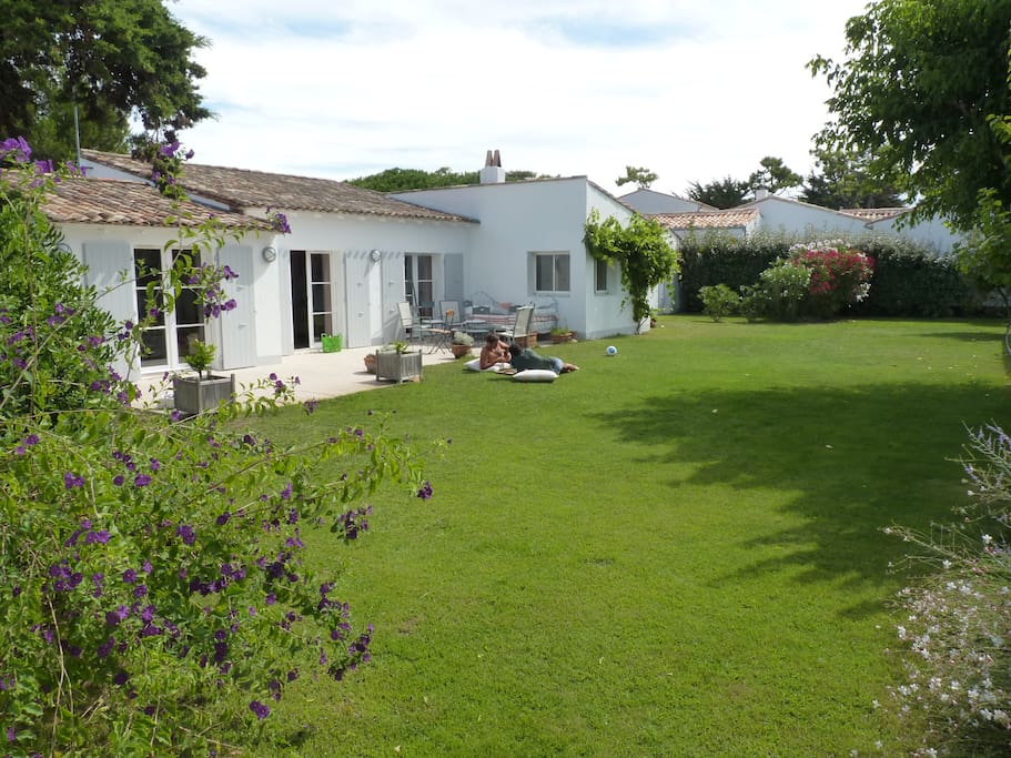 vue du jardin