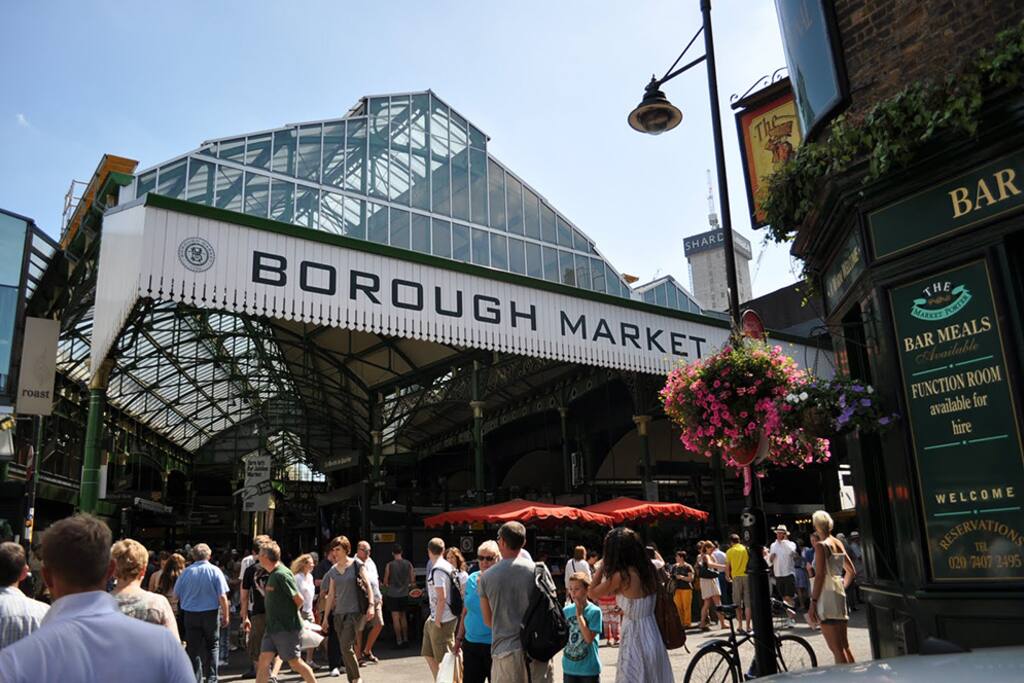 Borough market - a short stroll away