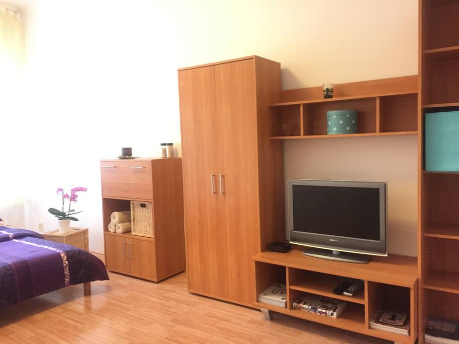Bedroom equipment (TV & Wifi included)